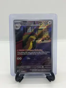 Gumshoos Illustration Rare 153/132 Mega Evolution Pokemon TCG Near Mint Card NM - Image 1