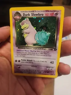 Pokemon TCG Dark Slowbro Holo Rare Card Team Rocket Set - Image 2