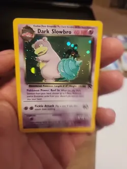 Pokemon TCG Dark Slowbro Holo Rare Card Team Rocket Set - Image 3