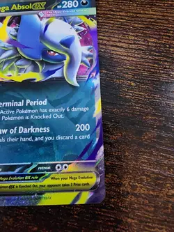 Mega Absol ex 086/132 Pokemon TCG Card Mega Evolution English - In Hand - Image 3