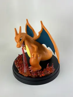 CHARIZARD EX Fire Breathing Card Display Figurine Statue from EX Super Premium - Image 1
