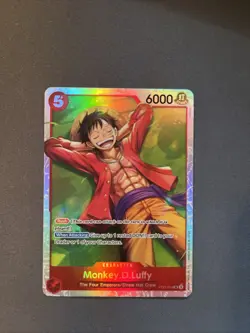 Monkey.D.Luffy ST21-014 English SR Starter Deck EX: Gear 5 One Piece Card - Image 1