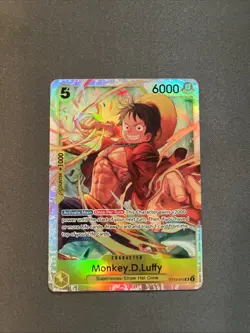 Monkey.D.Luffy ST13-015 SR English Three Brothers Bond One Piece Card - Image 1