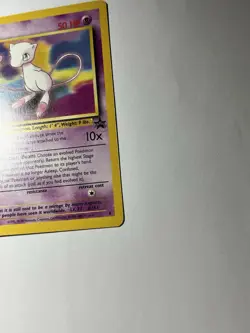 Mew Black Star Promo 8 Non-Holo Rare 2000 WOTC Vintage Pokemon Card - Image 2