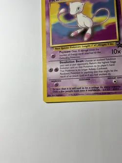 Mew Black Star Promo 8 Non-Holo Rare 2000 WOTC Vintage Pokemon Card - Image 3
