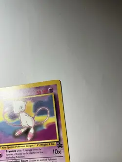 Mew Black Star Promo 8 Non-Holo Rare 2000 WOTC Vintage Pokemon Card - Image 4