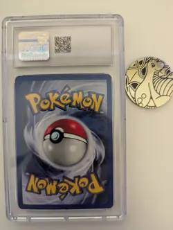 (PSA) CGC 9.5 ROCKET'S MOLTRES Gym Heroes Holo Pokemon Card #12 MINT+ - Image 2