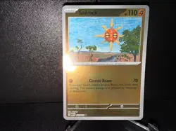 Solrock 075 2025 Pokemon Mega Evolution Reverse Holo Card NM+ - Image 1