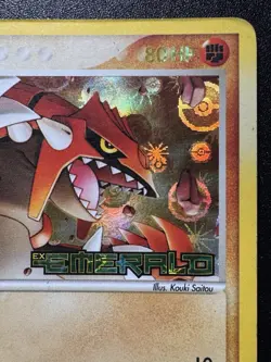 Groudon 5/106 EX Emerald Pokemon Card Reverse Holo Foil Rare HP - Image 4