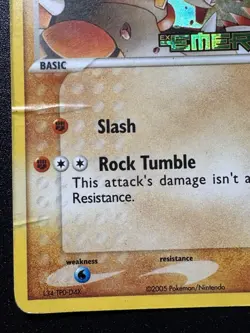 Groudon 5/106 EX Emerald Pokemon Card Reverse Holo Foil Rare HP - Image 5