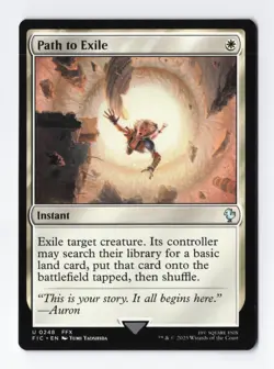 Path to Exile Normal U Final Fantasy MTG Magic the Gathering Card NM - Image 1