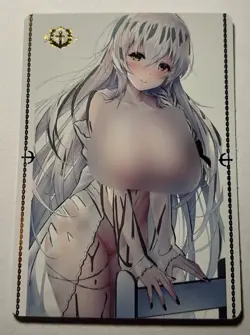 SEXY HEROINE WAIFU Hermione AZUR LANE ACG PREMIUM TRIM HOLOFOIL CARD NM - Image 1