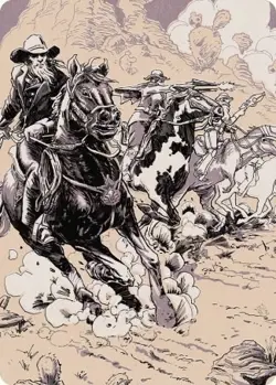 Overwhelming Forces Art Card 40 MTG NM ASOTJ - Image 1