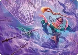 Snakeskin Veil Art Card (19/54) MTG NM Art Series: Tarkir: Dragonstorm - Image 1