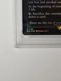 Magic the Gathering Secret Lair 2025 Deadpool Trading Card Foil, PSA 9 - Image 3