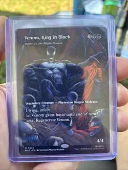 Venom, King in Black NM Regular Skithiryx, the Blight Dragon Marvel Eternal - Image 1