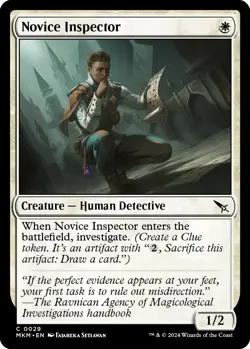 Foil - Novice Inspector - 29 / NM / English MTG - Image 1