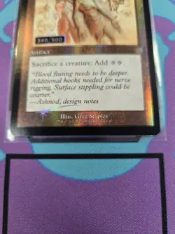 Magic Ashnod's Altar Schematic Serialized 340/500 Brother's War - Image 2