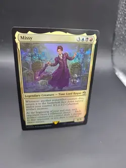 Missy 0008 Foil Rare Doctor Who Commander MTG Near Mint - Image 2