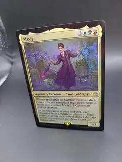 Missy 0008 Foil Rare Doctor Who Commander MTG Near Mint - Image 3