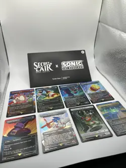 Magic The Gathering Secret Lair x Sonic Turbo Gear Foil Opened- I Ship Fast ! - Image 2