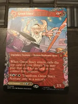 Gwen Stacy - #209 Regular (Borderless) Marvel's Spider-Man - Mtg Non Foil - Image 1