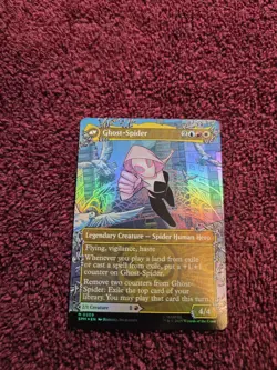 Gwen Stacy 0209 Foil Borderless Marvels Spider-Man - Image 2