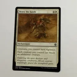 Brave the Sands - Magic the Gathering MtG - Khans of Tarkir - LP - Image 1