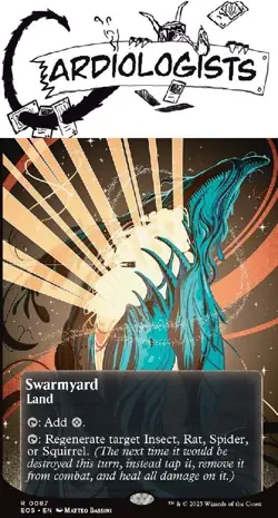 Swarmyard 0087 | Magic the Gathering MTG | Stellar Sights | Rare | NM - Image 1