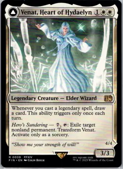 MTG Venat, Heart of Hydaelyn Hydaelyn, the Mothercrystal Reg R Final Fantasy - Image 1