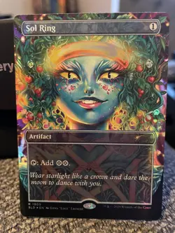 Sol Ring #1905 FOIL BORDERLESS NM/M Secret Lair Everyone's Invited Deck EDH Rare - Image 1