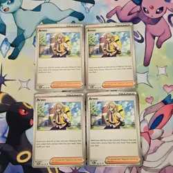 Pokemon Arven 166/198 Playset of 4 Cards from Scarlet & Violet Base Set - Image 1