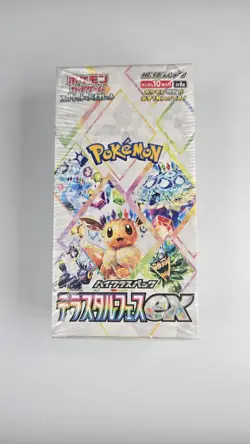 NEW Pokemon Tera Terastal/Prismatic Evolutions Booster Box Sealed Japanese - Image 1