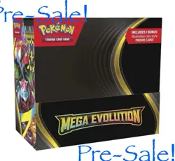 POKEMON MEGA EVOLUTION ENHANCED BOOSTER BOX (PRESALE 9/26!) NEW SEALED - Image 1