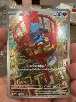 Pokemon TCG MEG Promos #010 Riolu NM (#1) - Image 1