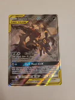 Pokemon Umbreon & Darkrai GX SM241 Black Star Promo TAG TEAM - Holo NM/Mint - Image 2