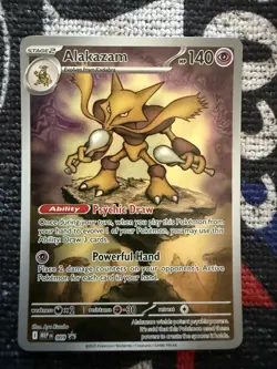 Alakazam 009 Black Star Promo 2025 Pokemon Mega Evolutions ETB Promo - Image 1