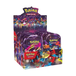 Pokemon TCG Mega Heroes Mini Tin Display - 10 Mini Tins - Mega Evolution - NEW - Image 1