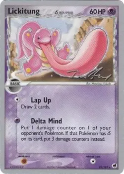 NM-Mint Lickitung - 19/107 - Tom Roos - WCS 2007 Pokemon World Championship - Image 1