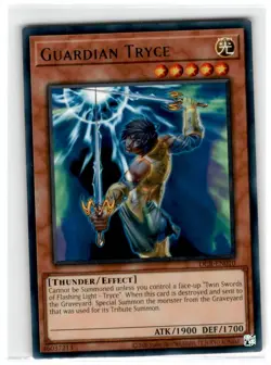 Yu-Gi-Oh! Guardian Tryce Rare DCR-EN010 Lightly Played Unlimited - Image 1