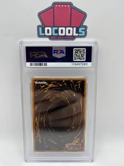 2005 YU-GI-OH! PROMO FORBIDDEN LEGACY #EN001 BLUE-EYES WHITE DRAGON PSA 8 - Image 2