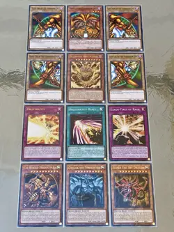 Exodia Full Set + Legendary Exodia Incarnate + Ra + Obelisk + Slifer | YuGiOh! - Image 1