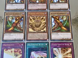 Exodia Full Set + Legendary Exodia Incarnate + Ra + Obelisk + Slifer | YuGiOh! - Image 3