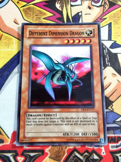 Different Dimension Dragon dr1-en177 (VLP) Super Rare Yu-Gi-Oh! - Image 1