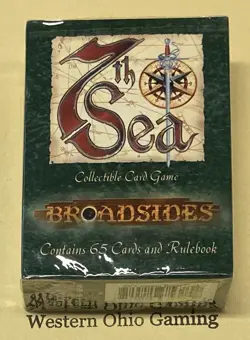 7th Sea TCG Broadsides Crimson Rogers Starter Deck NEW CCG Card Game - Image 1