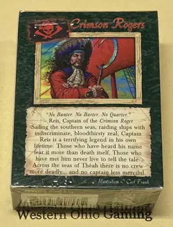 7th Sea TCG Broadsides Crimson Rogers Starter Deck NEW CCG Card Game - Image 2