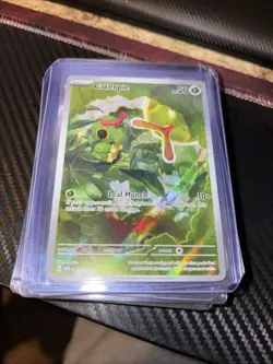 Caterpie illustration Rare 172/165 Scarlet & Violet 151 Pokemon Card Mint - Image 1