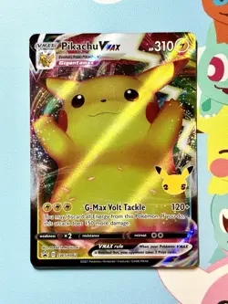 TCG Pokemon English Pikachu VMAX SWSH062 SWSH: Sword & Shield Promo Cards Holo - Image 1