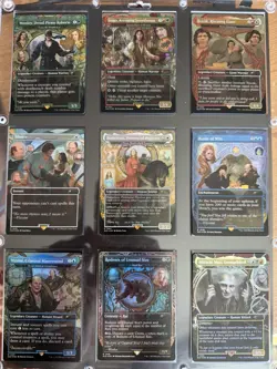 Magic The Gathering Princess Bride Foil 10 Card Set - NM In Box - Image 1
