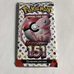 Nintendo Pokemon TCG Scarlet & Violet - Pokemon 151 Booster Pack - 7 Cards 4521329346045 - Image 1
